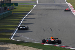 Sebastian Vettel, Ferrari SF71H, Valtteri Bottas, Mercedes AMG F1 W09, and Max Verstappen, Red Bull Racing RB14 Tag Heuer