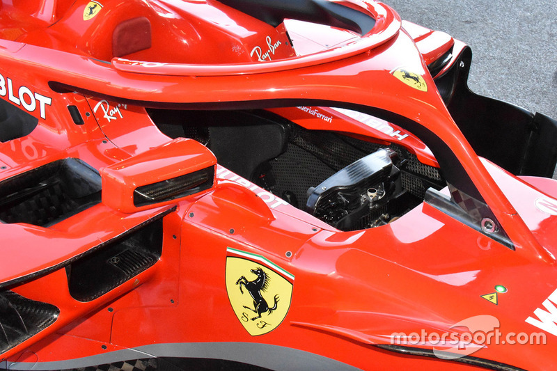 Ferrari SF71H kokpit detay