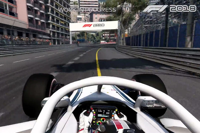 Mónaco en el videojuego F1 2018