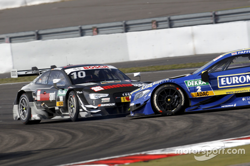 DTM Nürburgring: Kollision zwischen Timo Scheider und Gary Paffett