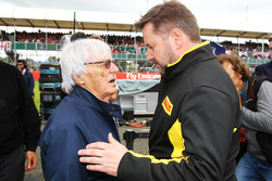 Bernie Ecclestone und Paul Hembery, Pirelli-Motorsportchef