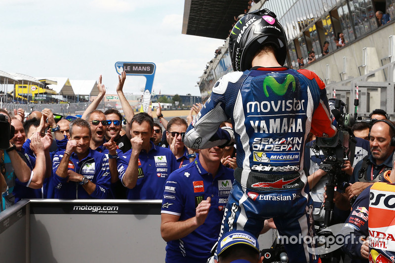 Ganador de la pole Jorge Lorenzo, Yamaha Factory Racing