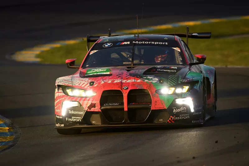 #32 Team WRT BMW M4 LMGT3 Evo: Darren Leung, Sean Gelael, Augusto Farfus