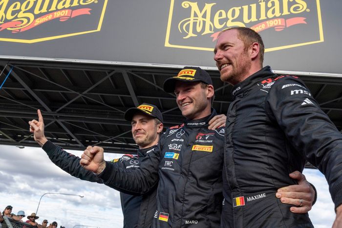 #888 Mercedes-AMG Team GMR Mercedes-AMG GT3 EVO: Maro Engel, Mikael Grenier, Maxime Martin