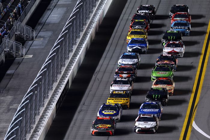 Chase Briscoe, Joe Gibbs Racing Toyota, Denny Hamlin, Joe Gibbs Racing Toyota