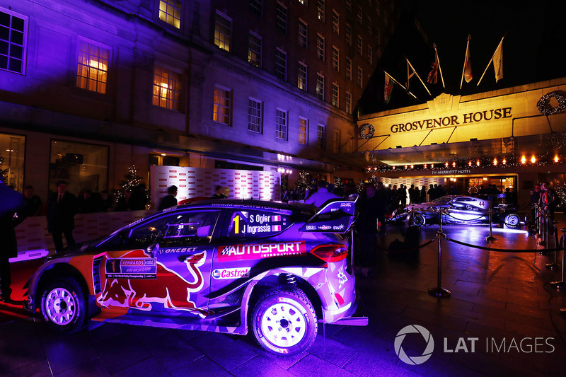 El Ford Fiesta WRC, ganador de coche de Rallies del Año.