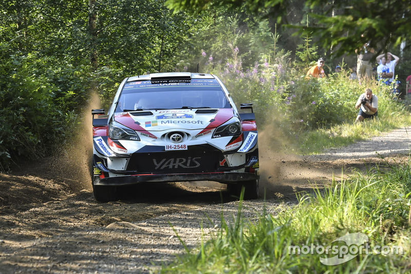 Ott Tanak, Martin Järveoja, Toyota Yaris WRC, Toyota Gazoo Racing