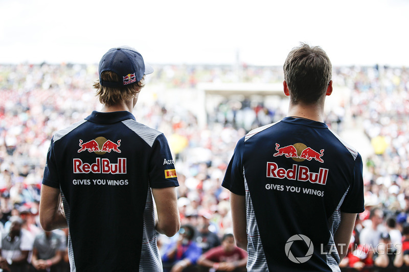 Daniil Kvyat, Scuderia Toro Rosso, Brendon Hartley, Scuderia Toro Rosso