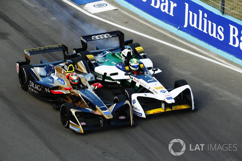 Jean-Eric Vergne, Techeetah, Renault Z.E. 17, batalla con Lucas Di Grassi, Audi Sport ABT Schaeffler, Audi e-tron FE04