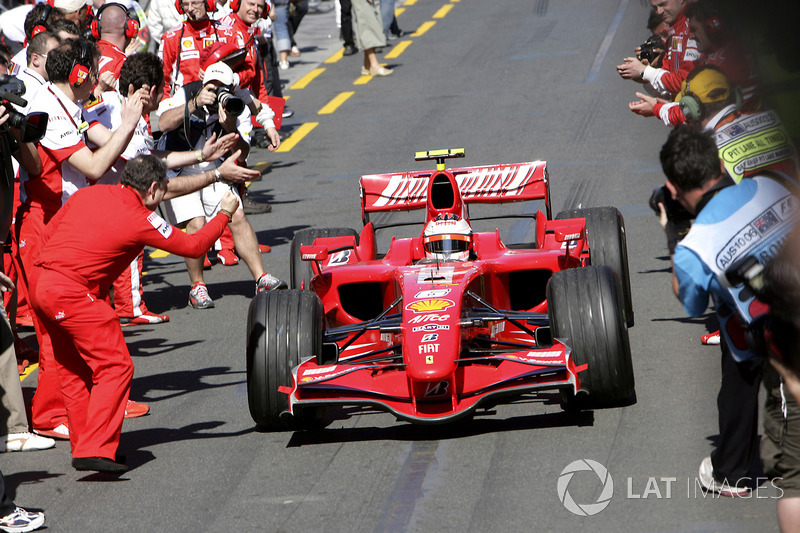 1. Kimi Raikkonen, Ferrari F2007