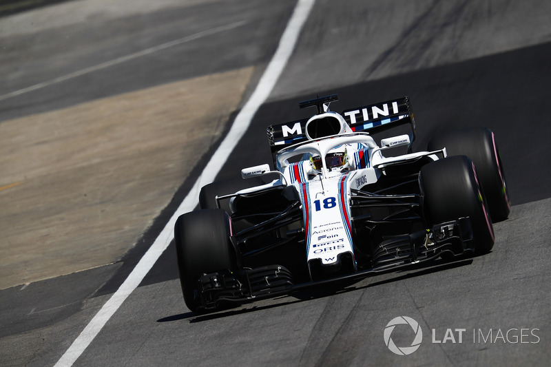 Lance Stroll, Williams FW41.