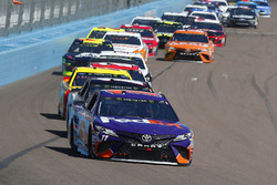 Denny Hamlin, Joe Gibbs Racing, Toyota Camry FedEx Freight, Clint Bowyer, Stewart-Haas Racing, Ford Fusion Haas Automation