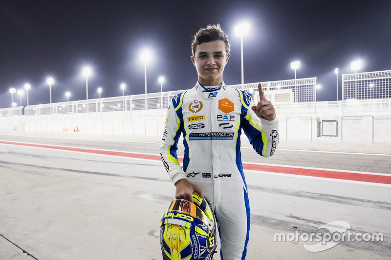 Pole position pour Lando Norris...