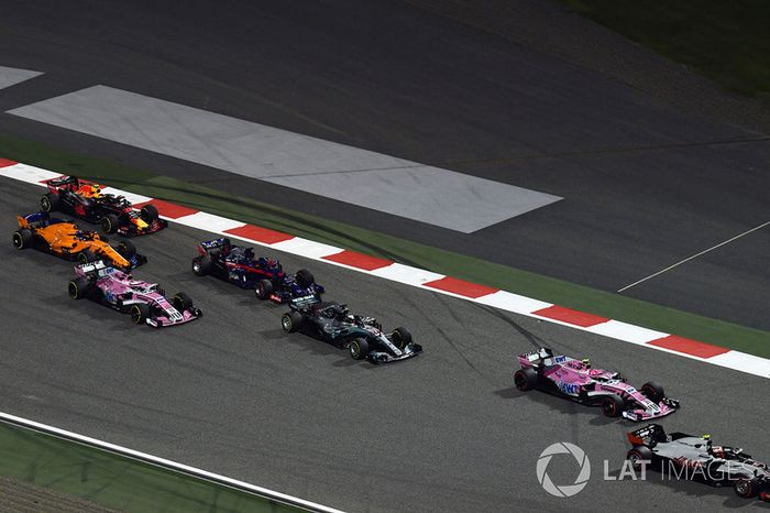 Bahrein: 46 ultrapassagens