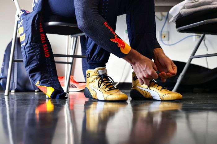 Golden shoes of Max Verstappen, Red Bull Racing