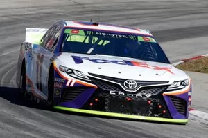 Denny Hamlin, Joe Gibbs Racing, Toyota Camry FedEx Freight