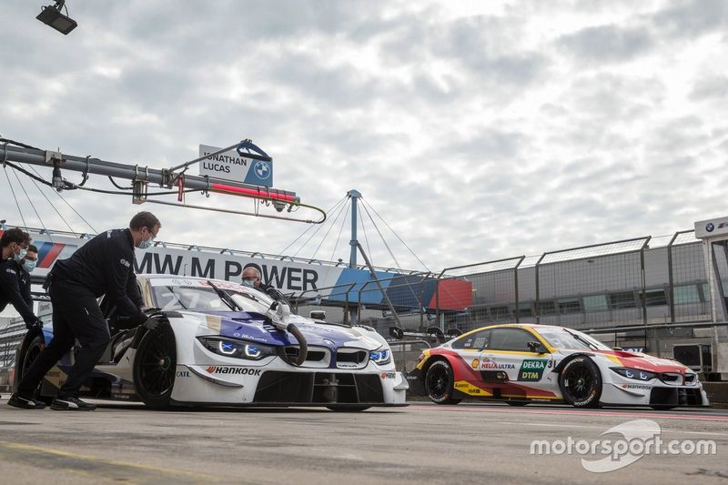 Philipp Eng, BMW Team RBM, BMW M4 DTM, Sheldon van der Linde, BMW Team RBM, BMW M4 DTM