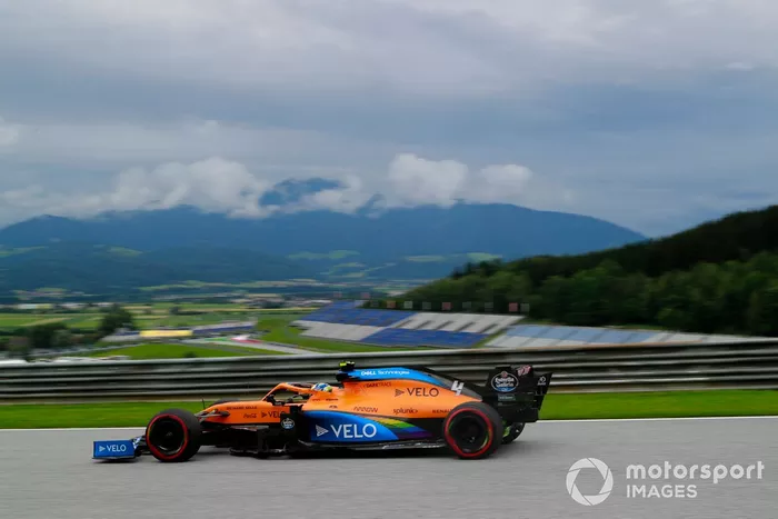 Lando Norris, McLaren MCL35 