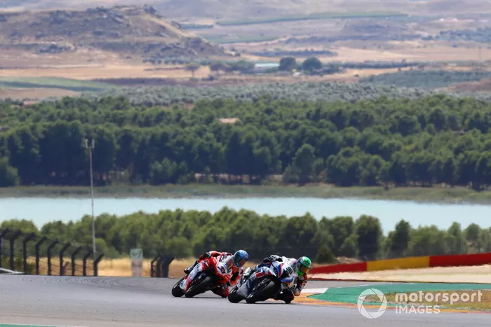 Eugene Laverty, BMW Motorrad WorldSBK Team, Marco Melandri, Barni Racing Team
