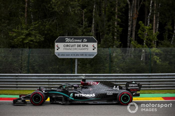 Lewis Hamilton, Mercedes F1 W11 