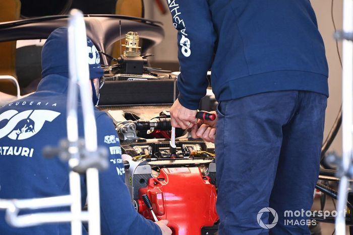 AlphaTauri AT01 detalle técnico