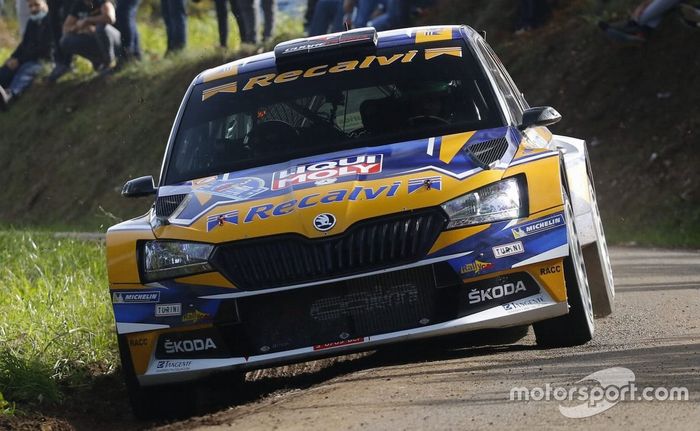 José Antonio Suárez, Alberto Iglesias, Skoda Fabia R5