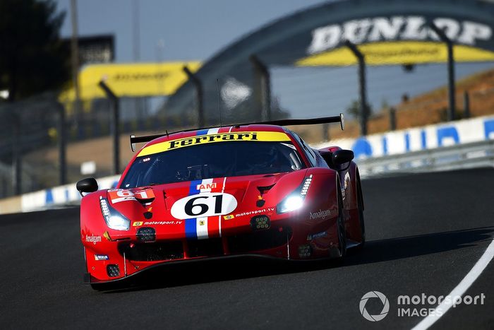 #61 Luzich Racing Ferrari 488 GTE Evo: Francesco Piovanetti, Oswaldo Negri Jr., Come Ledogar