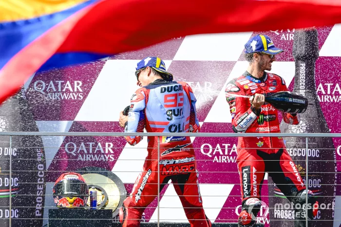 Marc Marquez, Gresini Racing, Francesco Bagnaia, Ducati Team