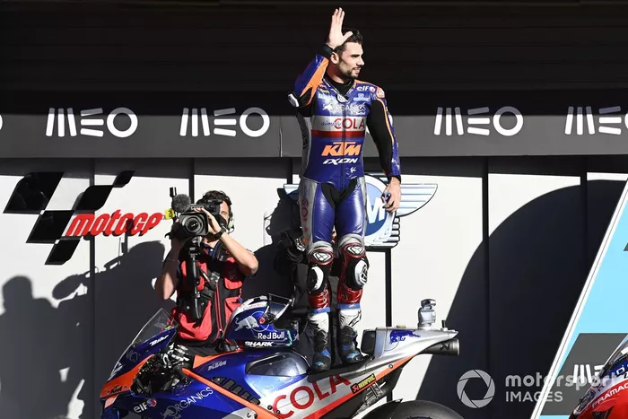 El ganador del GP de Portugal 2020, Miguel Oliveira, Red Bull KTM Tech 3