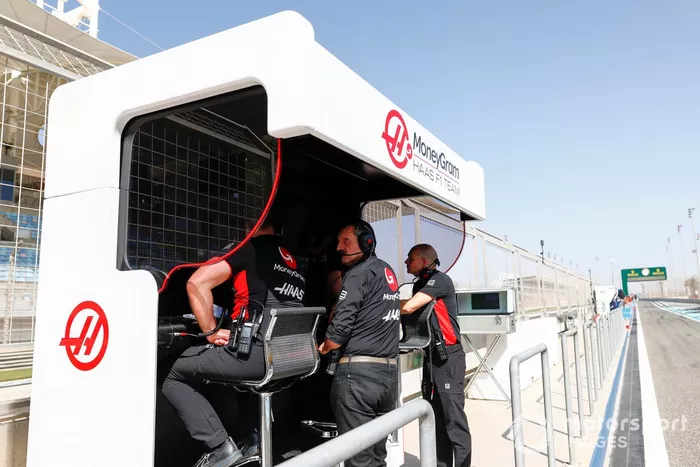 El nuevo muro de Haas F1