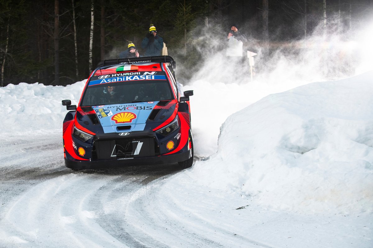 Breen finished second on his final WRC event, Rally Sweden, having led