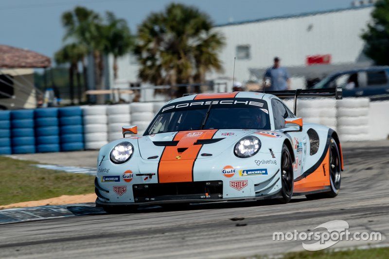 #86 Gulf Racing Porsche 911 RSR: Michael Wainwright, Ben Barker, Thomas Preining