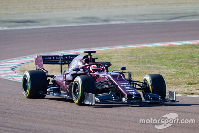 Kimi Raikkonen, carro da pré-temporada