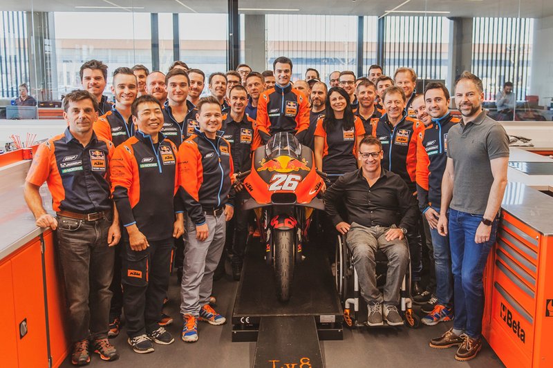 Dani Pedrosa, Red Bull KTM Factory Racing Test Rider