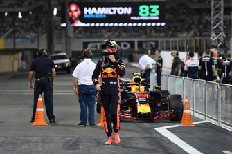 Max Verstappen, Red Bull Racing , nel parco chiuso