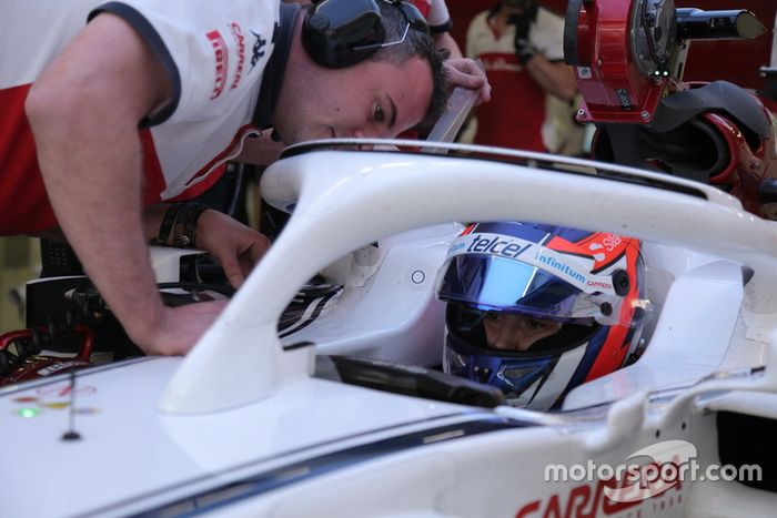 Tatiana Calderón, Sauber C37 piloto de prueba