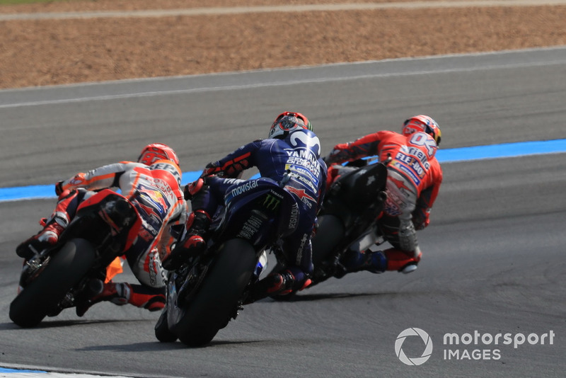 Андреа Довіціозо, Ducati Team, Марк Маркес, Repsol Honda Team, Маверік Віньялес, Yamaha Factory Racing