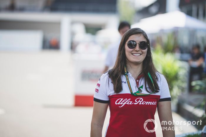 Tatiana Calderon, Sauber 