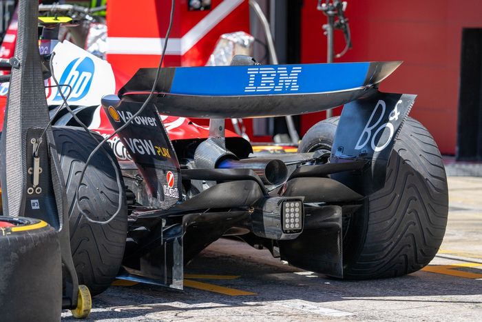 Ferrari SF-25 technical detail
