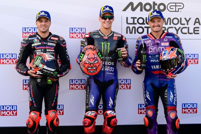 Фабио Куартараро, Yamaha Factory Racing, Джек Миллер, Pramac Racing, Марко Безсекки, Aprilia Racing