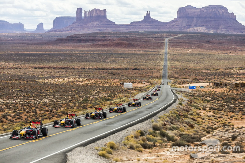 Daniel Ricciardo, Red Bull Racing di Monument Valley