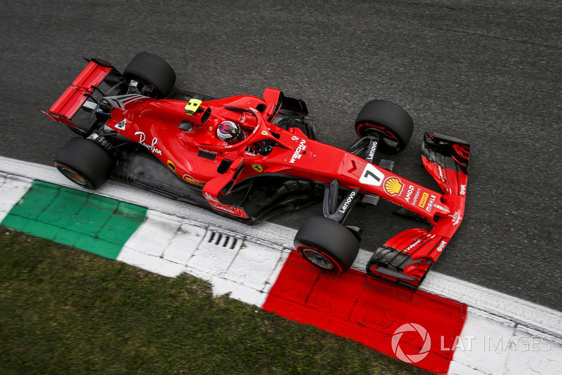 1: Kimi Raikkonen, Ferrari SF71H, 1'19.119