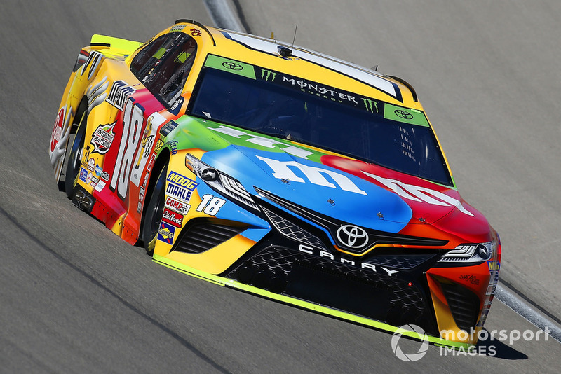 4. Kyle Busch, Joe Gibbs Racing, Toyota Camry M&M's