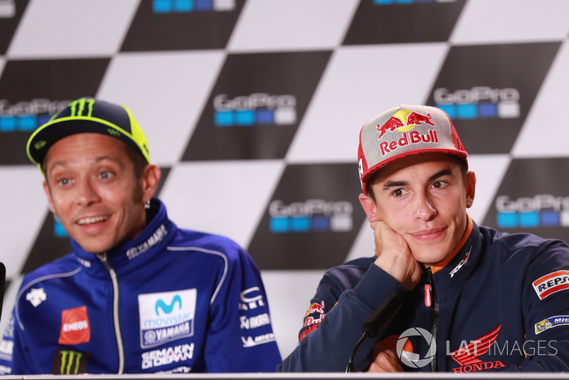 Валентино Россі, Yamaha Factory Racing, Марк Маркес, Repsol Honda Team