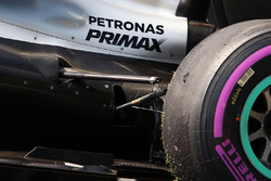 Сломанная подвеска Нико Росберга, Mercedes AMG F1 W07 Hybrid