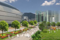 Rendering Kai Tak Sports Park