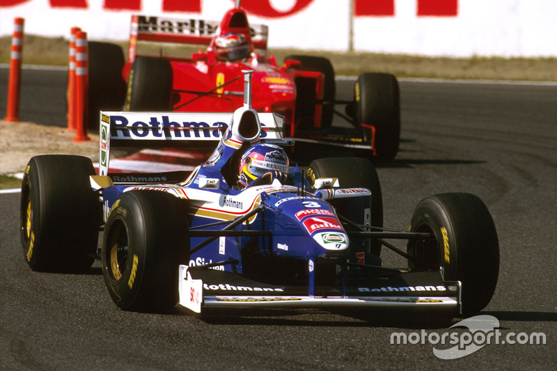 Jacques Villeneuve, Williams FW19, Eddie Irvine, Ferrari F310B