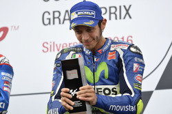 Podium: derde Valentino Rossi, Yamaha Factory Racing