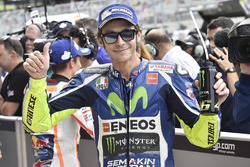 Startplatz drei für Valentino Rossi, Yamaha Factory Racing