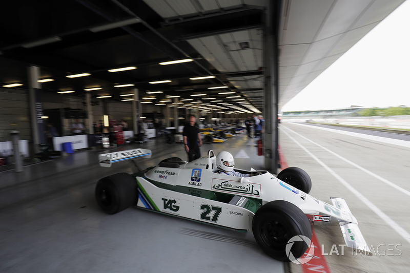 Демонстрація Williams FW07